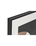 Painting Home ESPRIT Brown Black Green Abstract Urban 80 x 4 x 80 cm (2 Units)