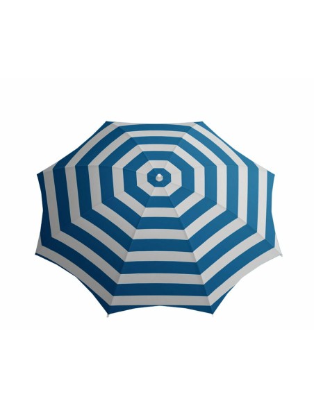 Sunshade Stripes White/Blue Ø 200 cm Sunshade Stripes White/Blue Ø 200 cm