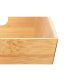 Cestino Multiuso Kinvara B7656-2515 Naturale Bambù 15 x 29 x 8,5 cm Con manici (12 Unità)