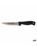 Coltello da Cucina Quttin Dynamic Nero Argentato 11 cm (24 Unità)