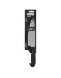 Cuchillo de Cocina Quttin Laser Negro Plateado 28 x 6 x 1,3 cm (28 Unidades)