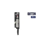 Coltello da Cucina Quttin Laos Nero Argentato 20 cm (24 Unità)