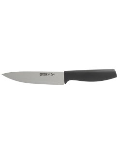 Cuchillo de Cocina Quttin Laos Negro Plateado 15 cm (36 Unidades)