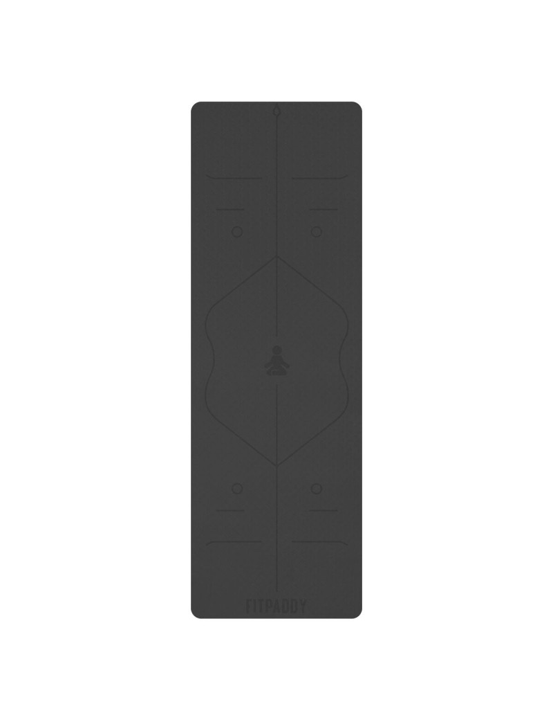Yoga Mat Fitpaddy Black