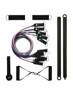 Sistema de Entrenamiento con Bandas de Resistencia y Guía de Ejercicios Fitpaddy