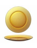 Flat Plate Duralex Lys Amber Ø 23,5 cm (24 Units)