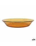 Deep Plate Duralex Lys Amber 19,5 cm (24 Units)