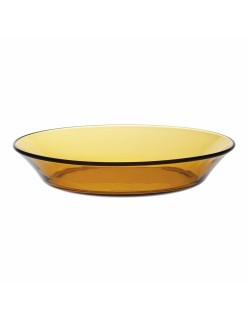 Deep Plate Duralex Lys Amber 19,5 cm (24 Units)
