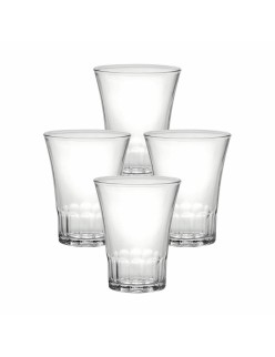 Set di Bicchieri Duralex Amalfi Trasparente 4 Pezzi 170 ml (12 Unità)