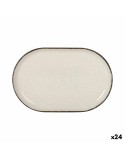 Serving Platter La Mediterránea Anllo Oval 20 x 13 x 2 cm (24 Units)