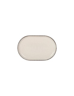 Serving Platter La Mediterránea Anllo Oval 20 x 13 x 2 cm (24 Units)