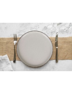 Serving Platter La Mediterránea Anllo Oval 20 x 13 x 2 cm (24 Units)