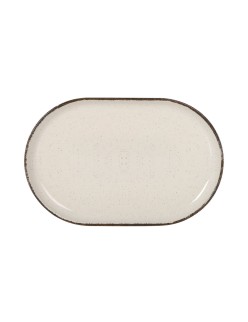 Serving Platter La Mediterránea Anllo Oval 20 x 13 x 2 cm (24 Units)