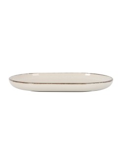 Serving Platter La Mediterránea Anllo Oval 20 x 13 x 2 cm (24 Units)