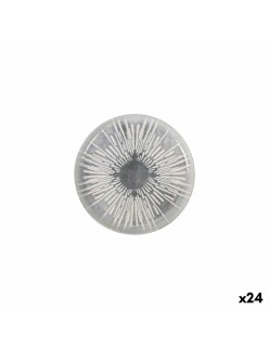 Serving Platter La Mediterránea Ivar Circular 15,4 x 15,4 x 2,1 cm (24 Units)