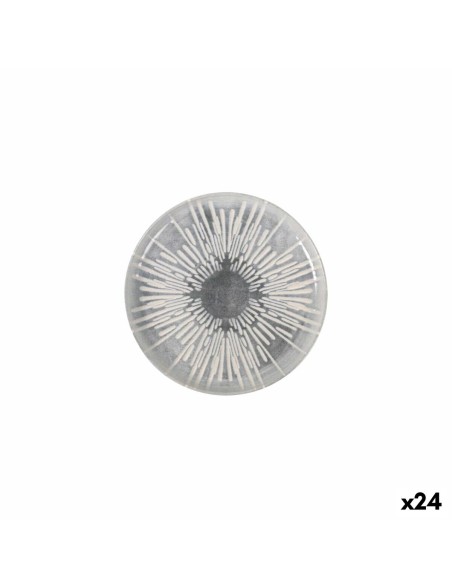Serving Platter La Mediterránea Ivar Circular 15,4 x 15,4 x 2,1 cm (24 Units)