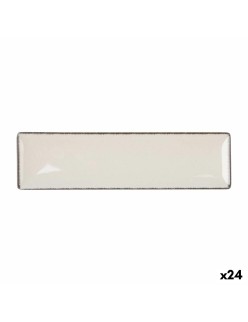 Serving Platter La Mediterránea Anllo Rectangular 30 x 8 x 2 cm (24 Units)