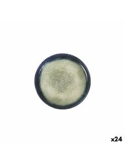 Serving Platter La Mediterránea Olaf Circular Ø 15,4 x 2,1 cm (24 Units)