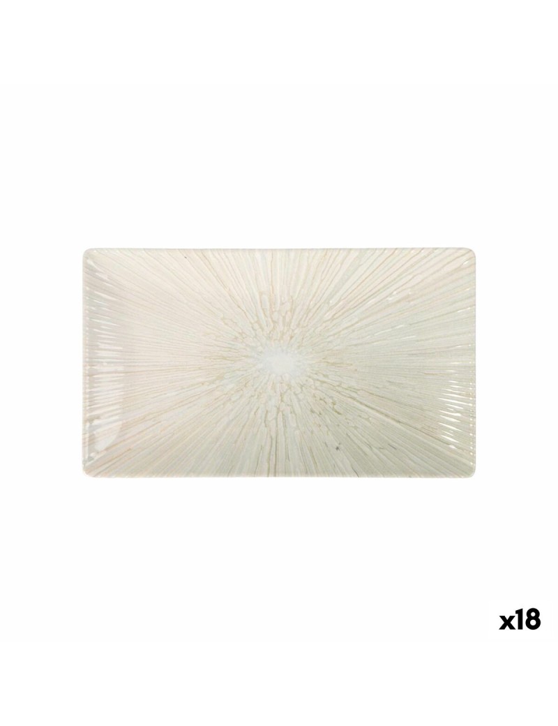 Fuente de Cocina La Mediterránea Anya Rectangular 25,3 x 15 x 2 cm (18 Unidades)