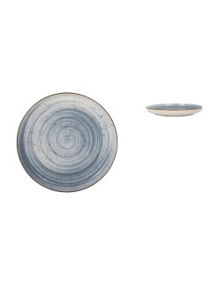 Serving Platter La Mediterránea Swirl Circular Ø 15,4 x 2,1 cm (24 Units)