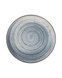 Serving Platter La Mediterránea Swirl Circular Ø 15,4 x 2,1 cm (24 Units)