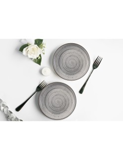 Serving Platter La Mediterránea Vortex Circular Ø 15,4 x 2,1 cm (24 Units)