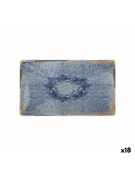 Plat à Gratin La Mediterránea Aelia Rectangulaire 25,3 x 15 x 2 cm (18 Unités)