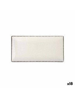 Serving Platter La Mediterránea Anllo Rectangular 30 x 15 x 2 cm (18 Units)