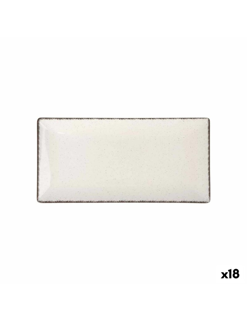 Plat à Gratin La Mediterránea Anllo Rectangulaire 30 x 15 x 2 cm (18 Unités)
