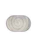 Serving Platter La Mediterránea Vortex Oval 30 x 20 x 2,5 cm (12 Units)