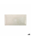Serving Platter La Mediterránea Anya Rectangular 30 x 15 x 2 cm (18 Units)