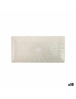 Serving Platter La Mediterránea Anya Rectangular 30 x 15 x 2 cm (18 Units)