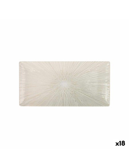 Serving Platter La Mediterránea Anya Rectangular 30 x 15 x 2 cm (18 Units)