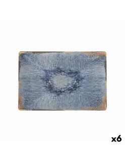 Serving Platter La Mediterránea Aelia Rectangular 30 x 20 x 2,5 cm (6 Units)