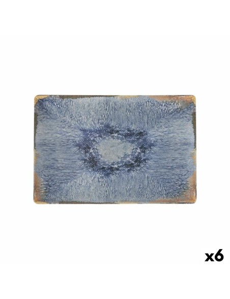 Serving Platter La Mediterránea Aelia Rectangular 30 x 20 x 2,5 cm (6 Units)