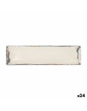 Plat à Gratin La Mediterránea Albus Rectangulaire 30 x 8 x 2 cm (24 Unités)