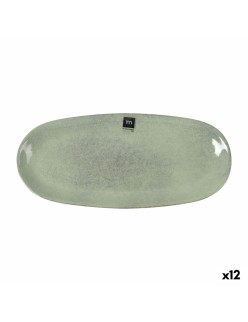 Plat à Gratin La Mediterránea Macarella green Oblongue 33 x 14,8 x 2,7 cm (12 Unités)