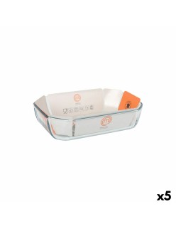 Serving Platter MasterChef Rectangular 2,2 L 27 x 18 cm (5 Units)