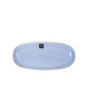 Serving Platter La Mediterránea Macarella blue Oval 25 x 12 x 2,2 cm (24 Units)