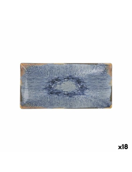 Plat à Gratin La Mediterránea Aelia Rectangulaire 30 x 15 x 2 cm (18 Unités)