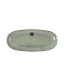 Serving Platter La Mediterránea Macarella green Oval 29 x 13,5 x 2,4 cm (24 Units)