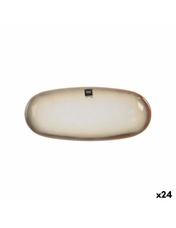 Serving Platter La Mediterránea Fustam Oval 29,5 x 12,7 x 2,4 cm (24 Units)