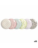 Serving Platter La Mediterránea Naoki Circular Ø 20 cm (18 Units)