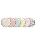 Serving Platter La Mediterránea Naoki Circular Ø 20 cm (18 Units)