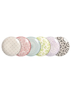 Serving Platter La Mediterránea Naoki Circular Ø 20 cm (18 Units)