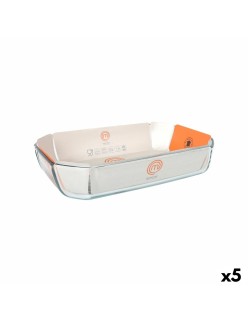 Serving Platter MasterChef Rectangular 3,2 L 33 x 22 x 6,5 cm 33 x 22 cm (5 Units)