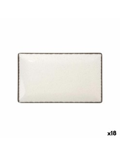 Plat à Gratin La Mediterránea Anllo Rectangulaire 25,3 x 15 x 2 cm (18 Unités)
