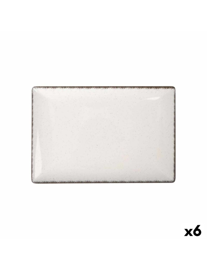 Fuente de Cocina La Mediterránea Anllo Rectangular 30 x 20 x 2,5 cm (6 Unidades)