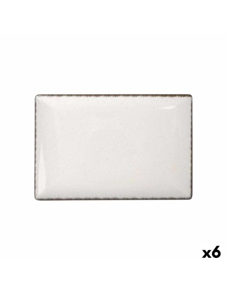 Plat à Gratin La Mediterránea Anllo Rectangulaire 30 x 20 x 2,5 cm (6 Unités)