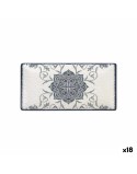 Plat à Gratin La Mediterránea Rosetta Rectangulaire 30 x 15 x 2 cm (18 Unités)